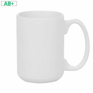 Kubek Biały Duży Klasa AB+ do Sublimacji 450 ml